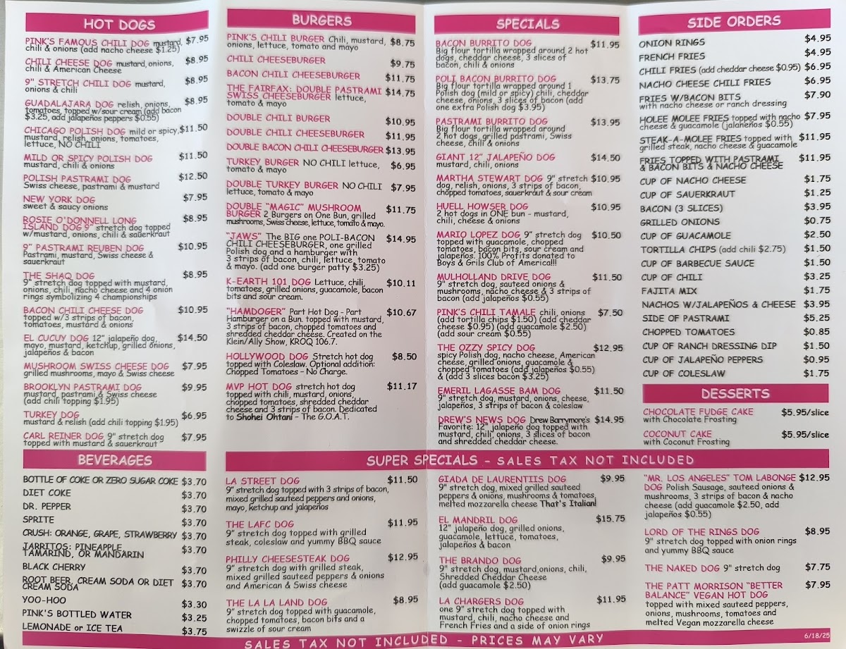 Pink's Hot Dogs - 5