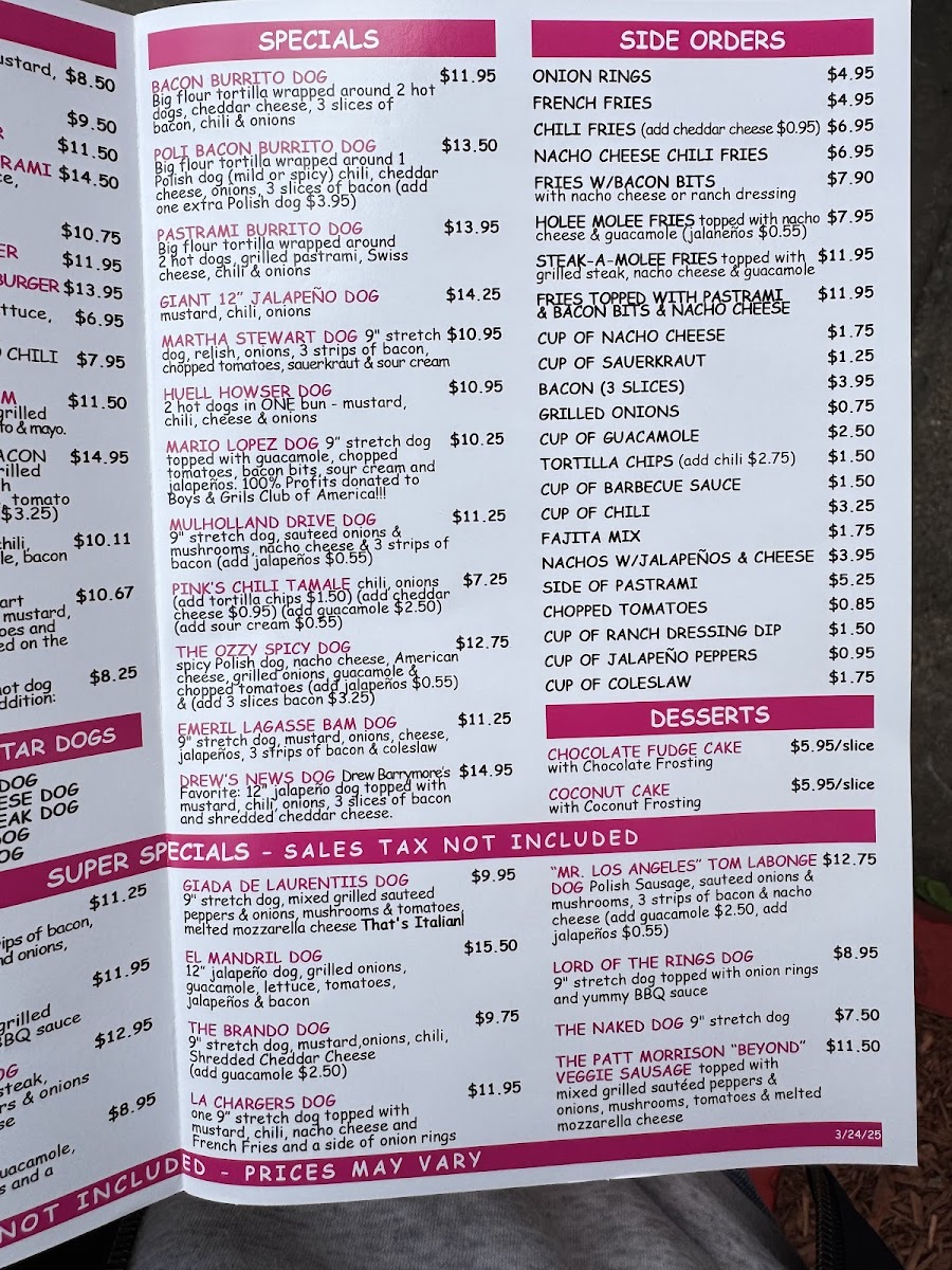 Pink's Hot Dogs - 7