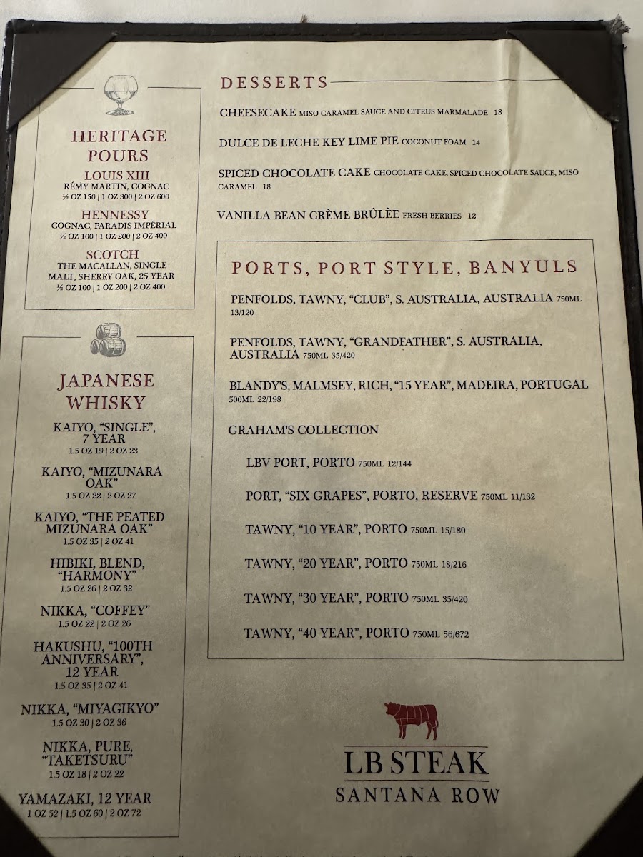 L.B. Steak - Santana Row - 1