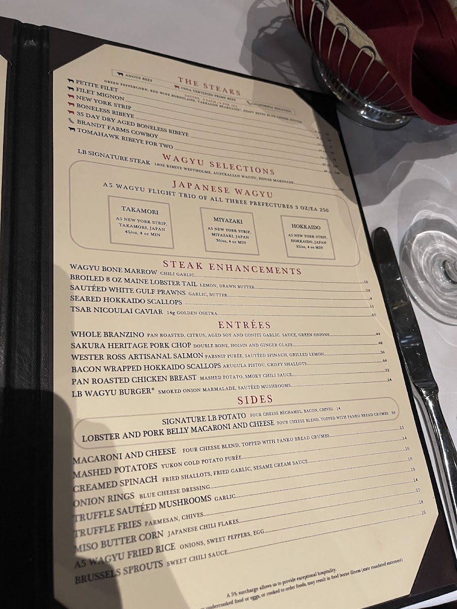 L.B. Steak - Santana Row - 2