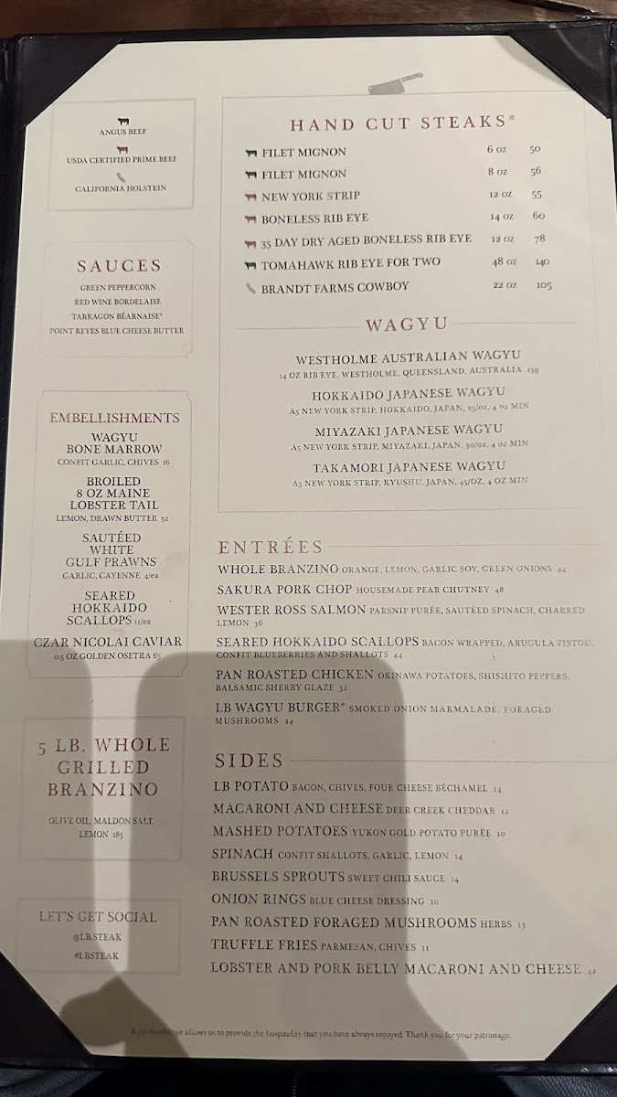 L.B. Steak - Santana Row - 3