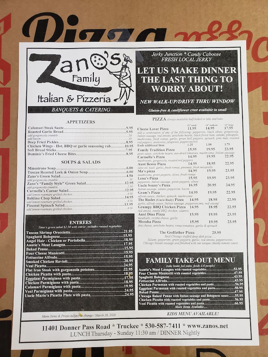 Zano's Family Italian & Pizzeria - 7