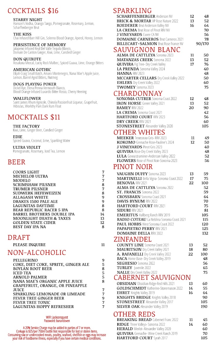 Jackson's Bar and Oven - 1