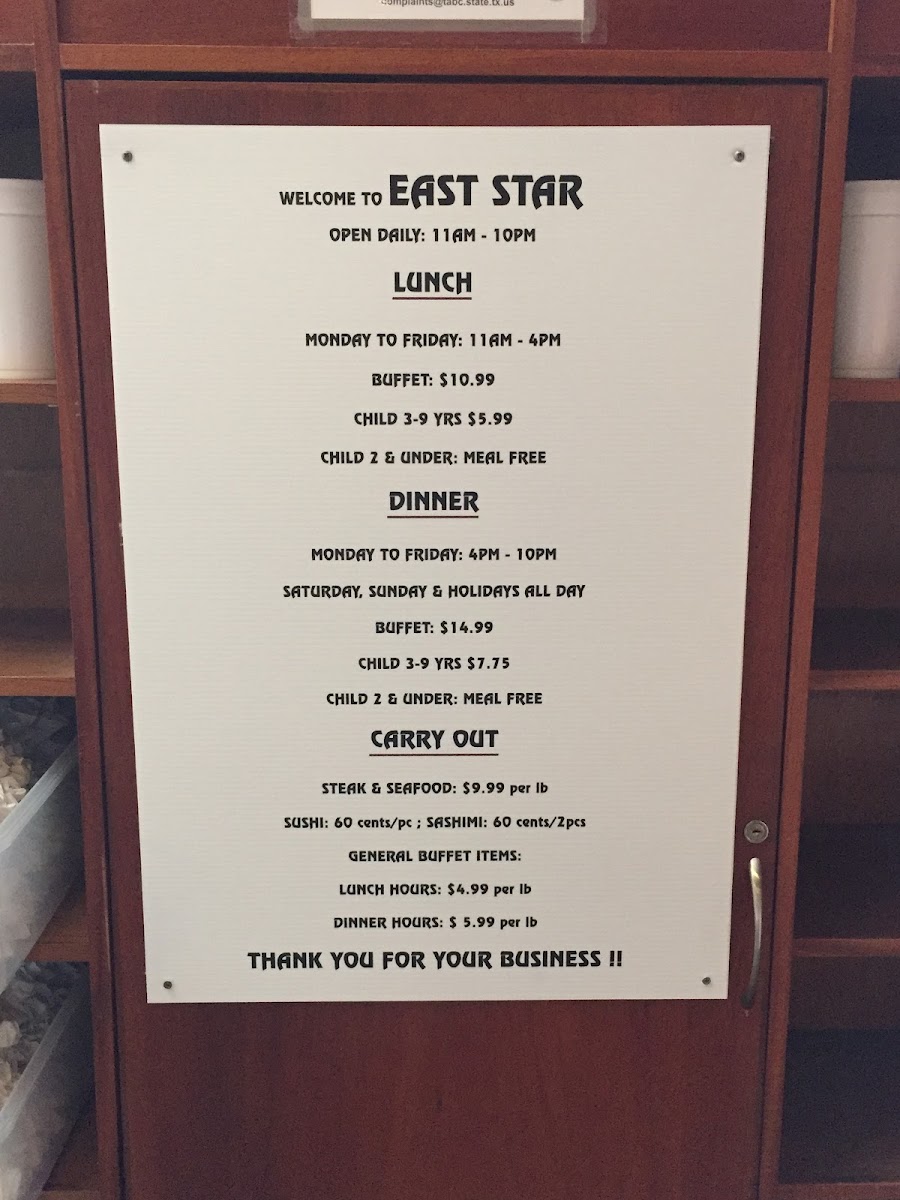 East Star Chinese Buffet - 3