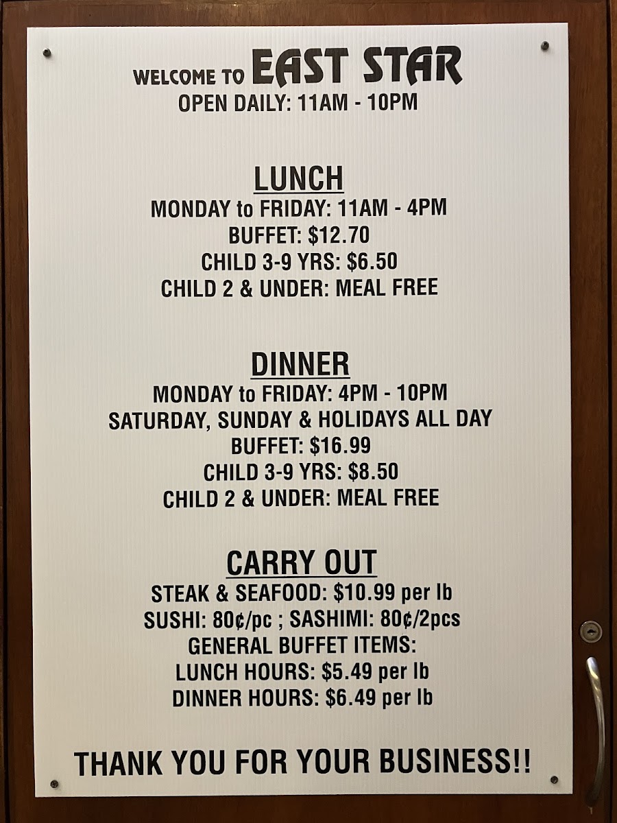 East Star Chinese Buffet - 4