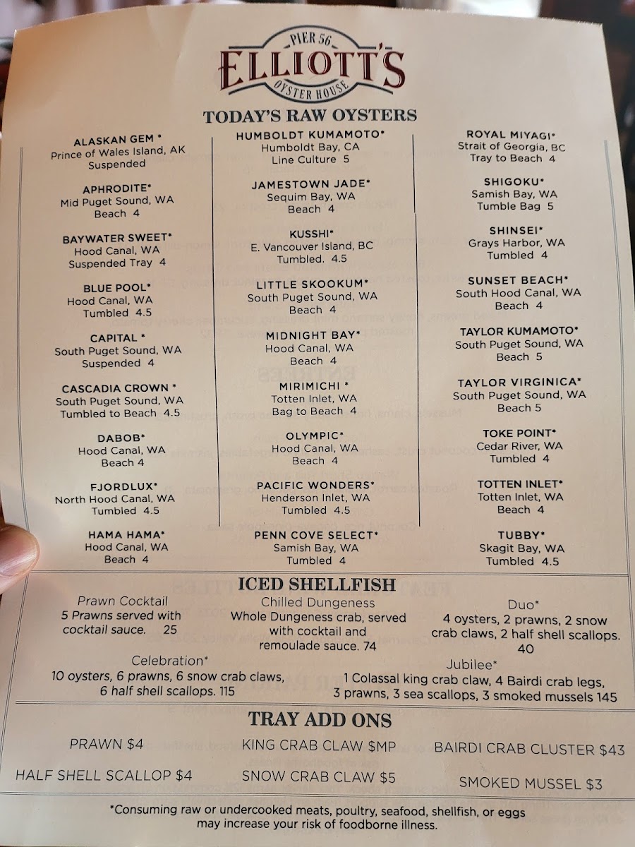 Elliott's Oyster House - 1