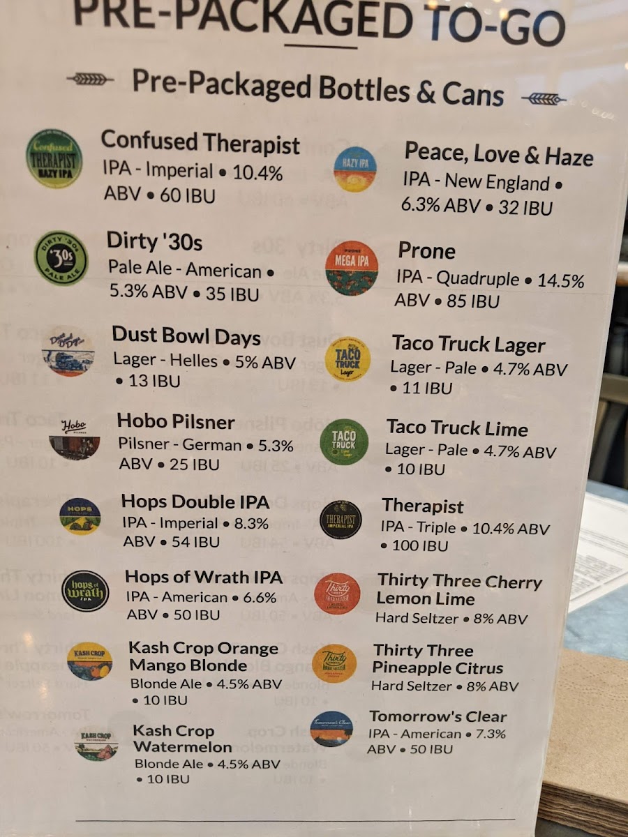 Dust Bowl Brewing Co. Brewery Taproom - 7