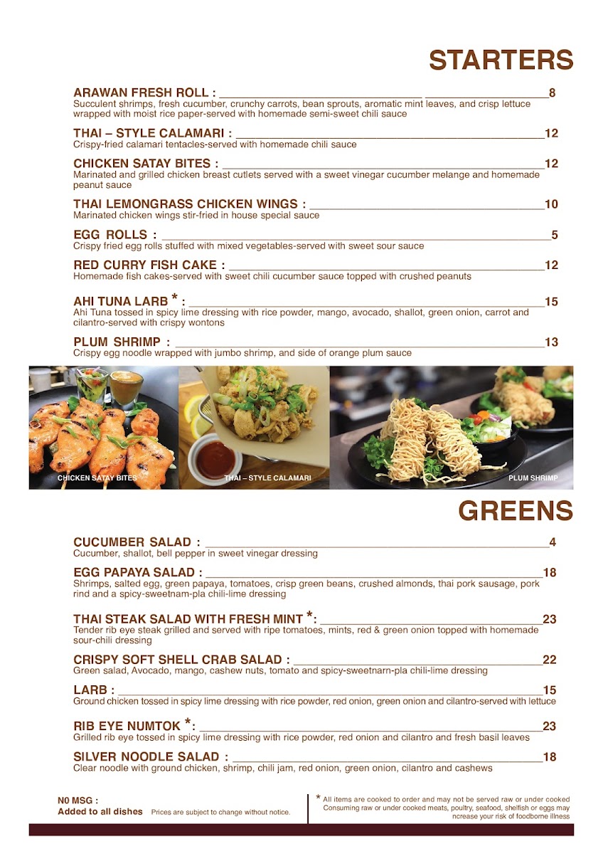Arawan Thai Bistro and Dessert - 2