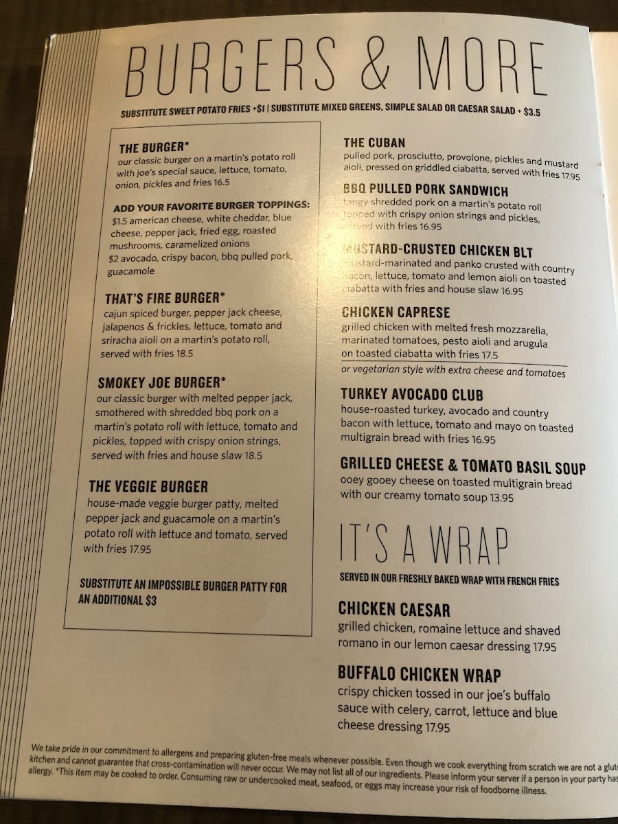 Not Your Average Joe's - Bethesda - 6