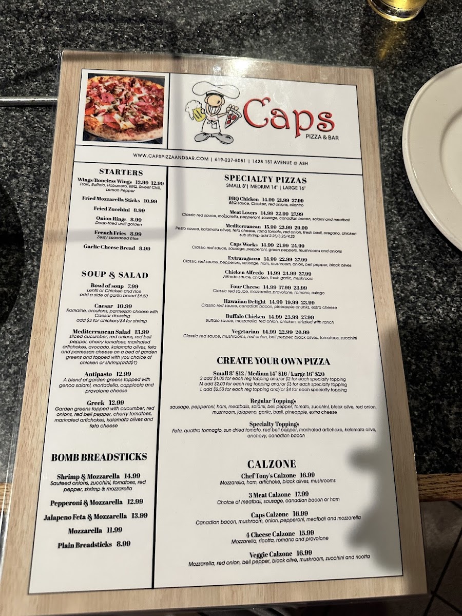 Caps Pizza & Bar - 1