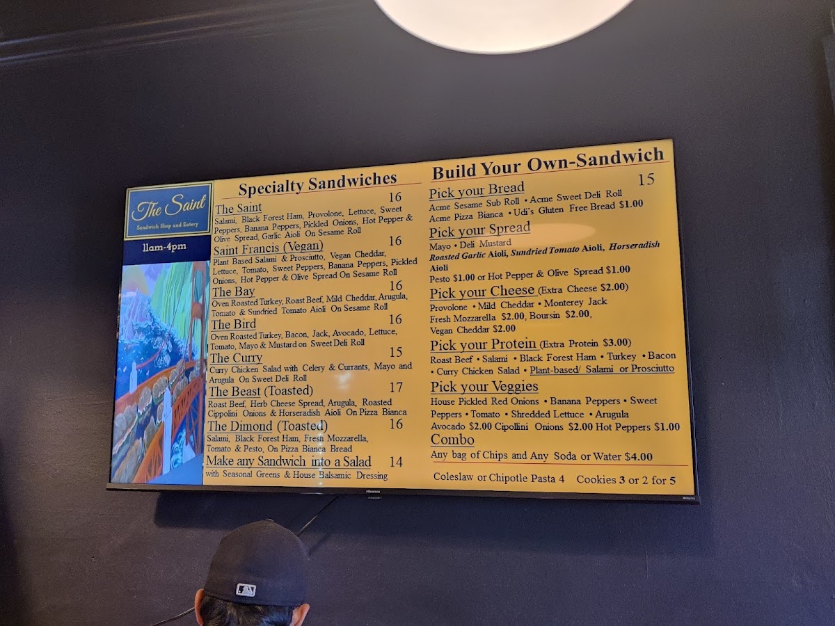 The Saint Sandwich Shop - 1