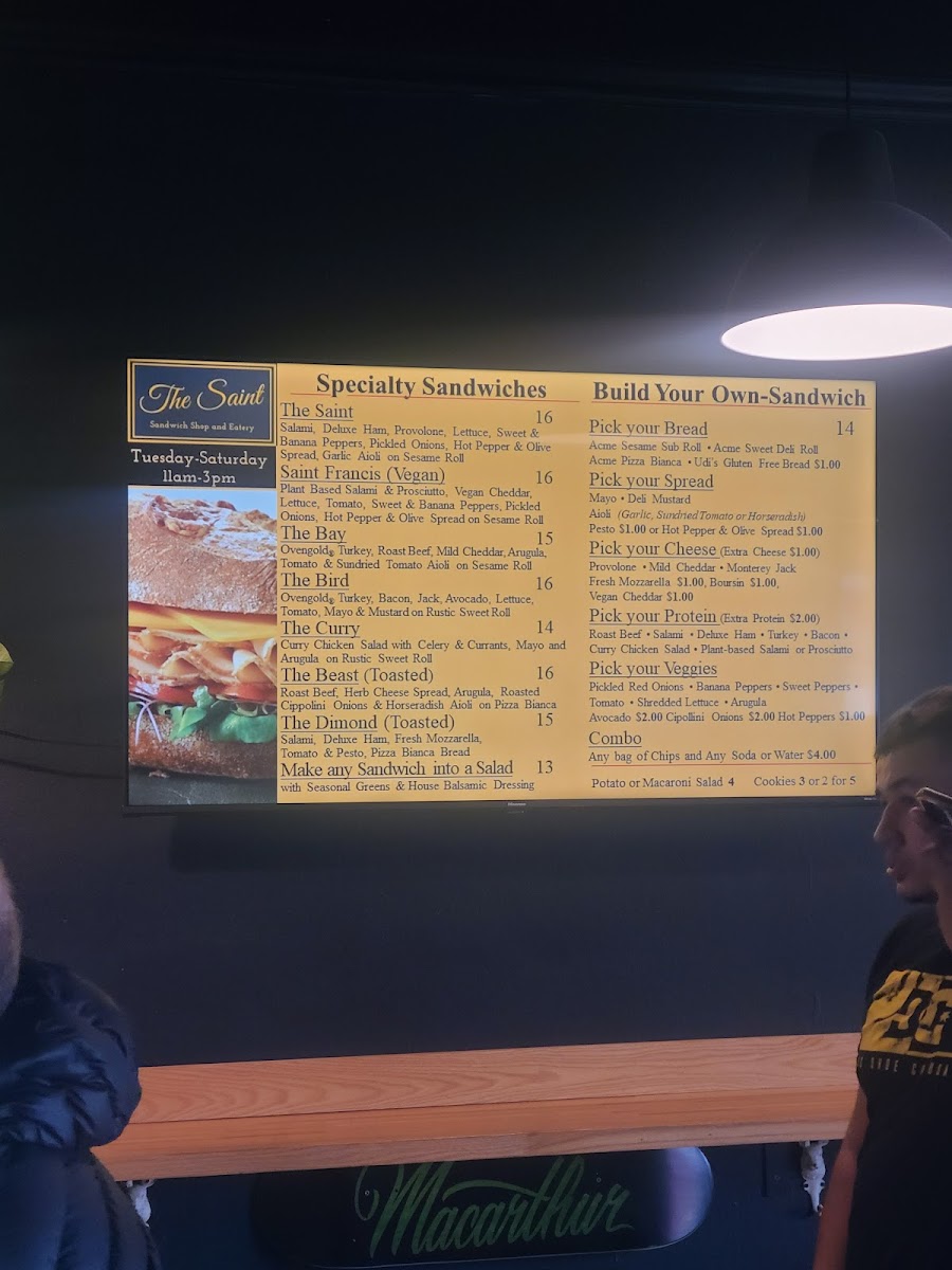 The Saint Sandwich Shop - 5