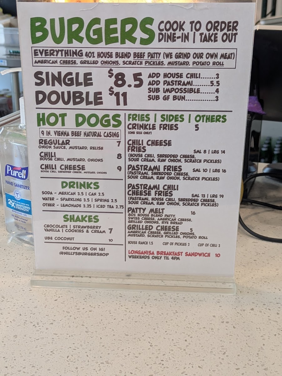 Nilly's Burgers - 1