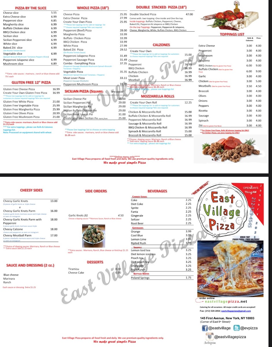 East Village Pizza - 1