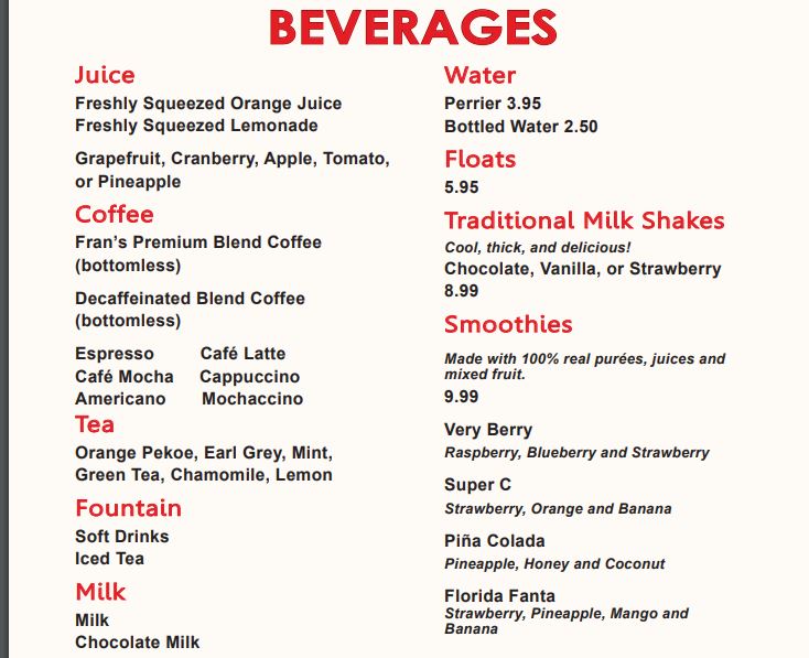 Fran's Restaurant and Bar - 9