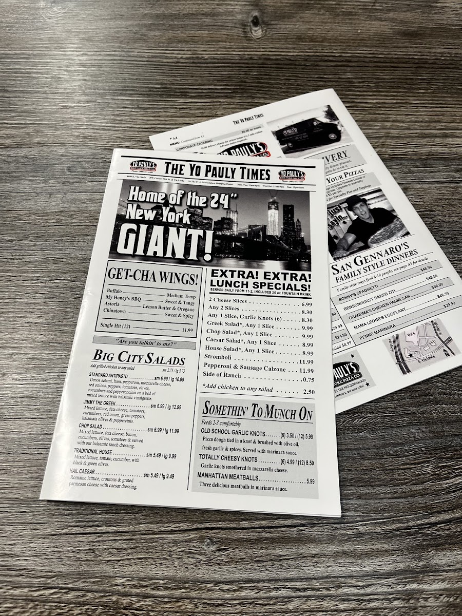 Yo Pauly's New York Pizza Co - 3