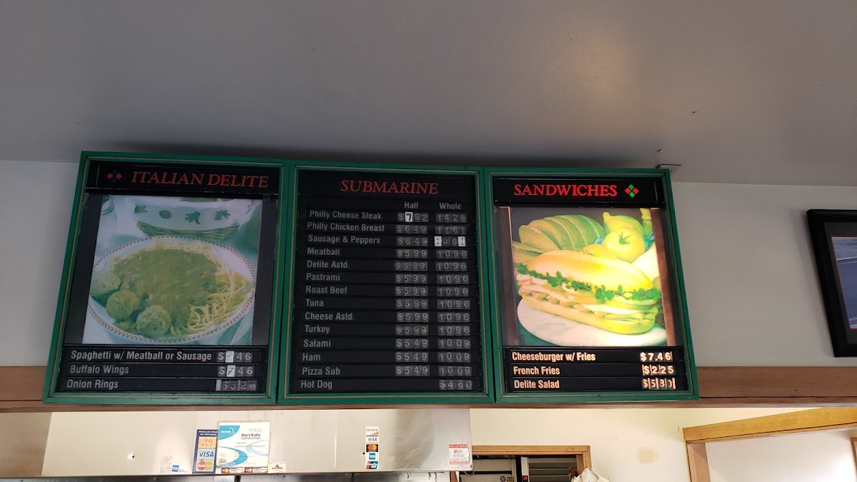 Italian Delite Sub Sandwiches - 8