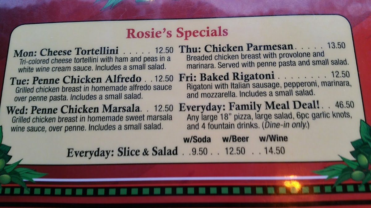 Rosie's New York Pizza - 3
