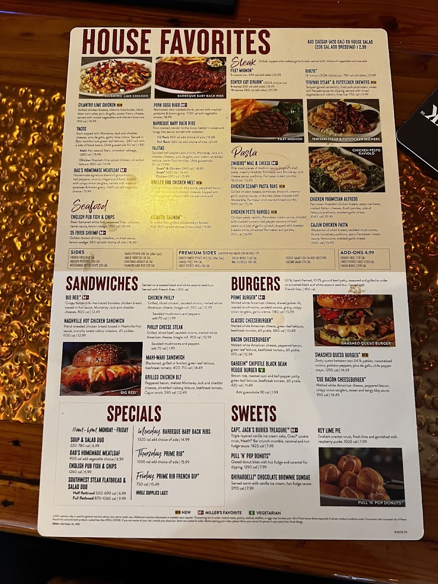 Miller's Ale House - 3