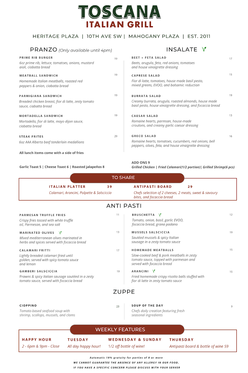 Toscana Italian Grill Mahogany - 4