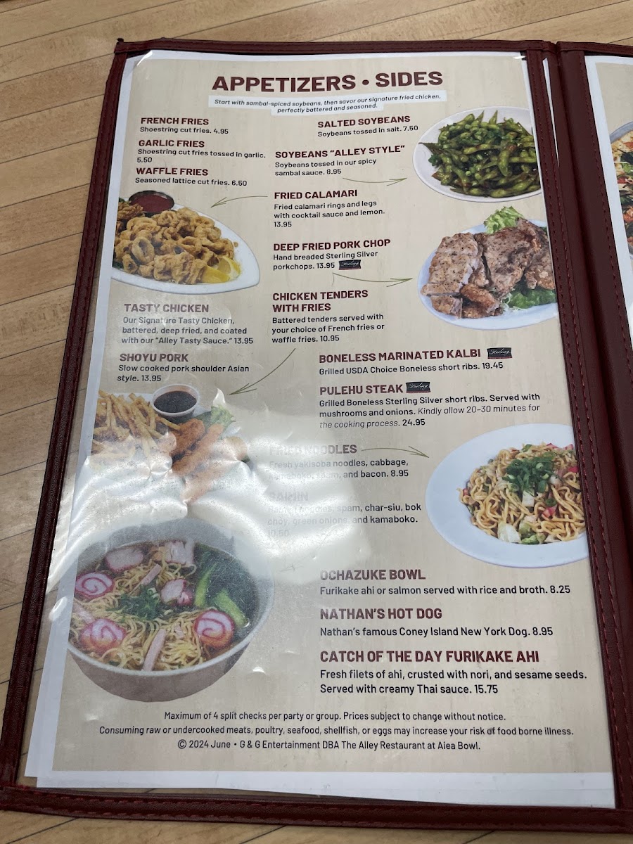 The Alley Restaurant at Aiea Bowl - 5