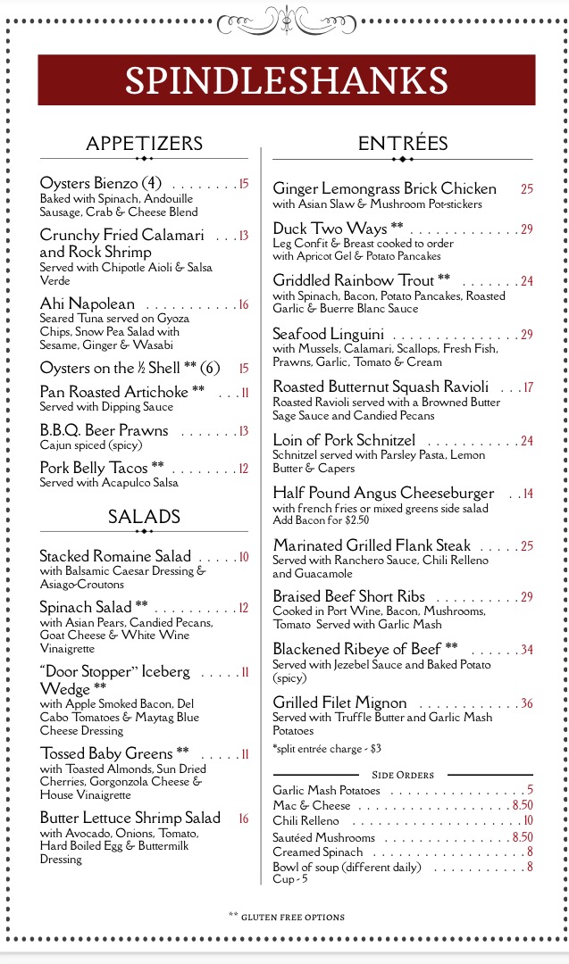 Spindleshanks Tahoe Restaurant - 9