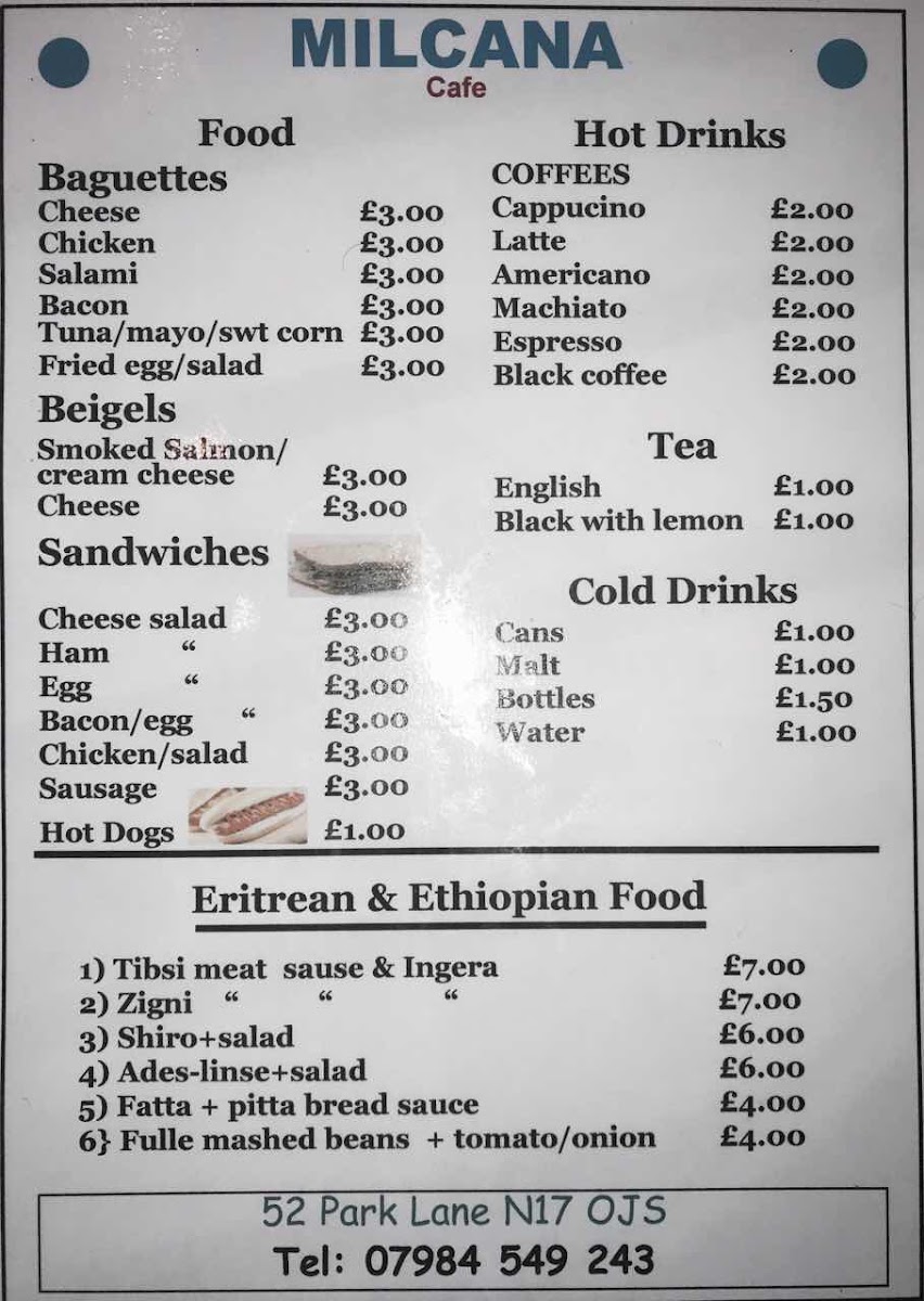 Milcana Ethiopian & Eritrean Cafe - 1