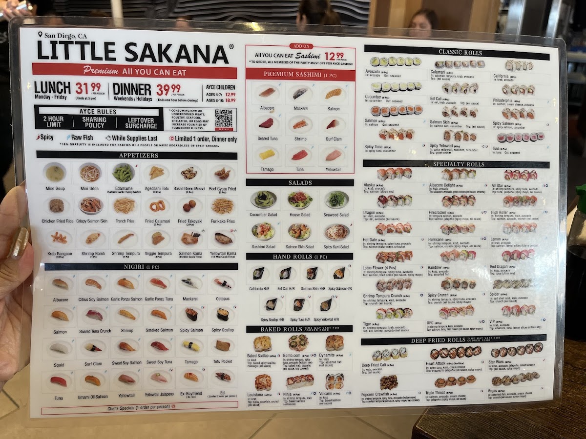 Little Sakana All You Can Eat Sushi - 10