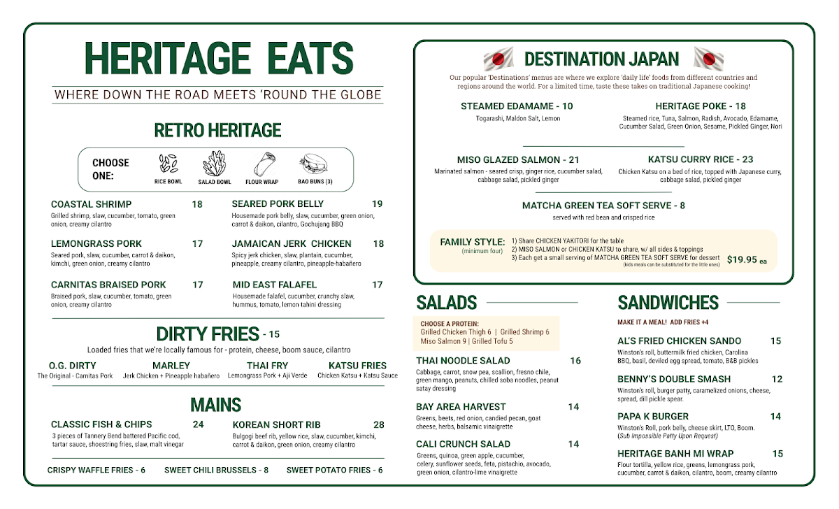 Heritage Eats - 1