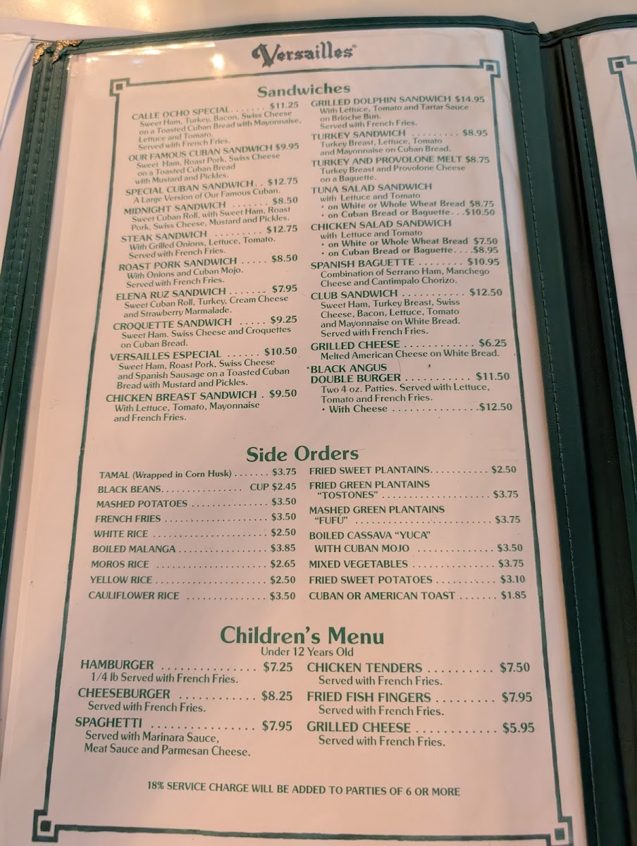 Versailles Restaurant Cuban Cuisine - 10
