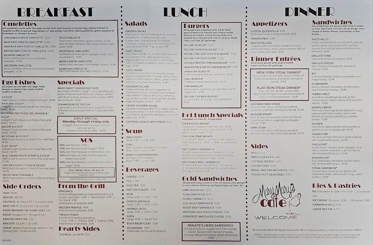Mary Mary's Cafe - 1