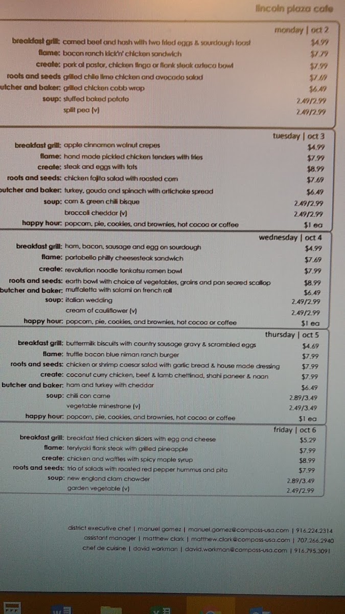 Lincoln Plaza Cafe (CalPERS) - 1