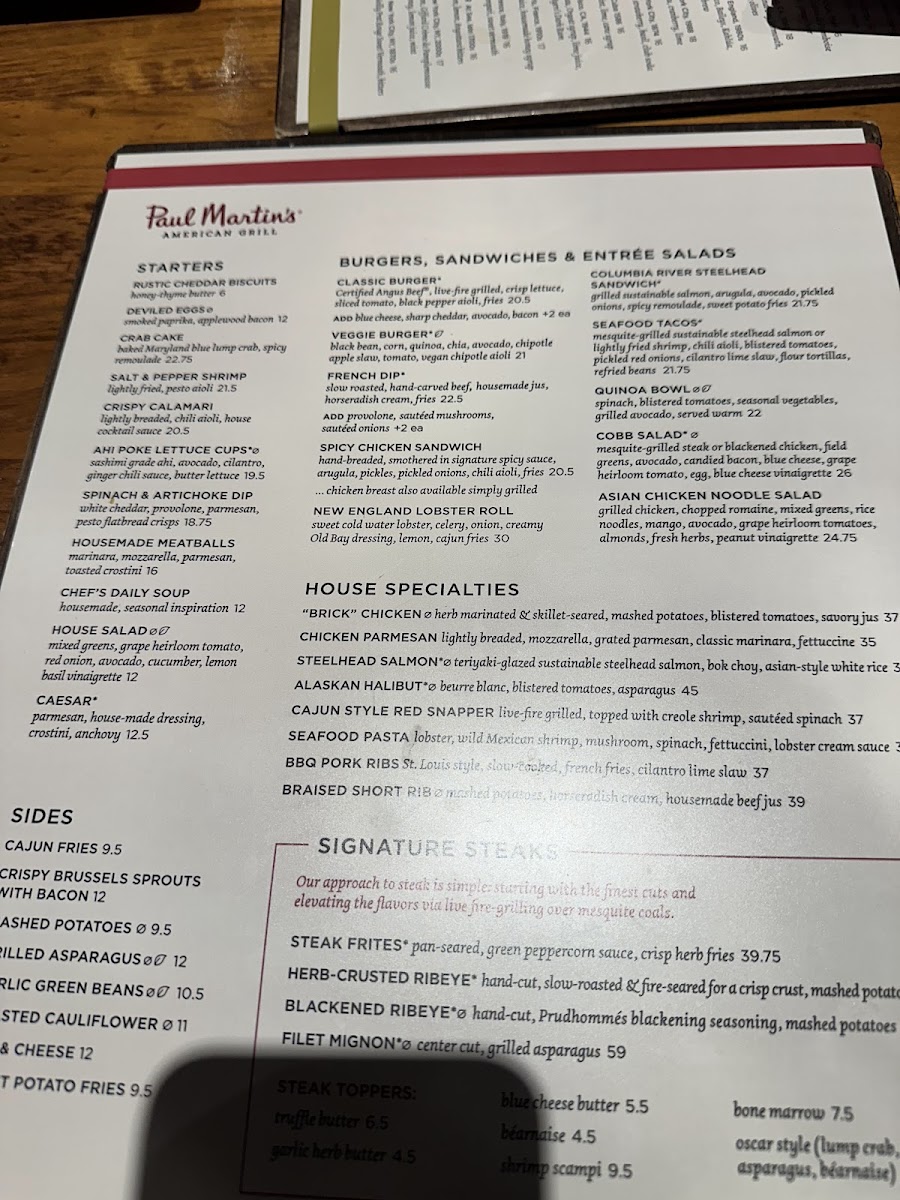 Paul Martin's American Grill - 3
