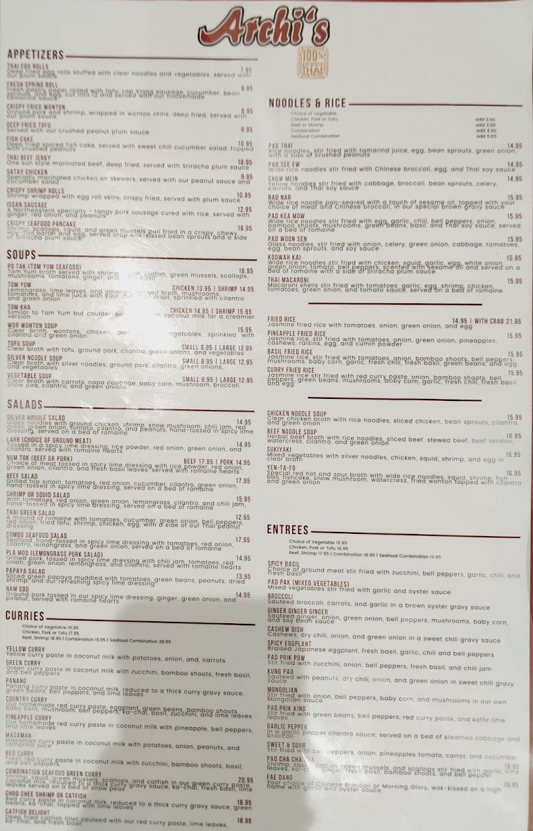 Archi's Thai Bistro - 3