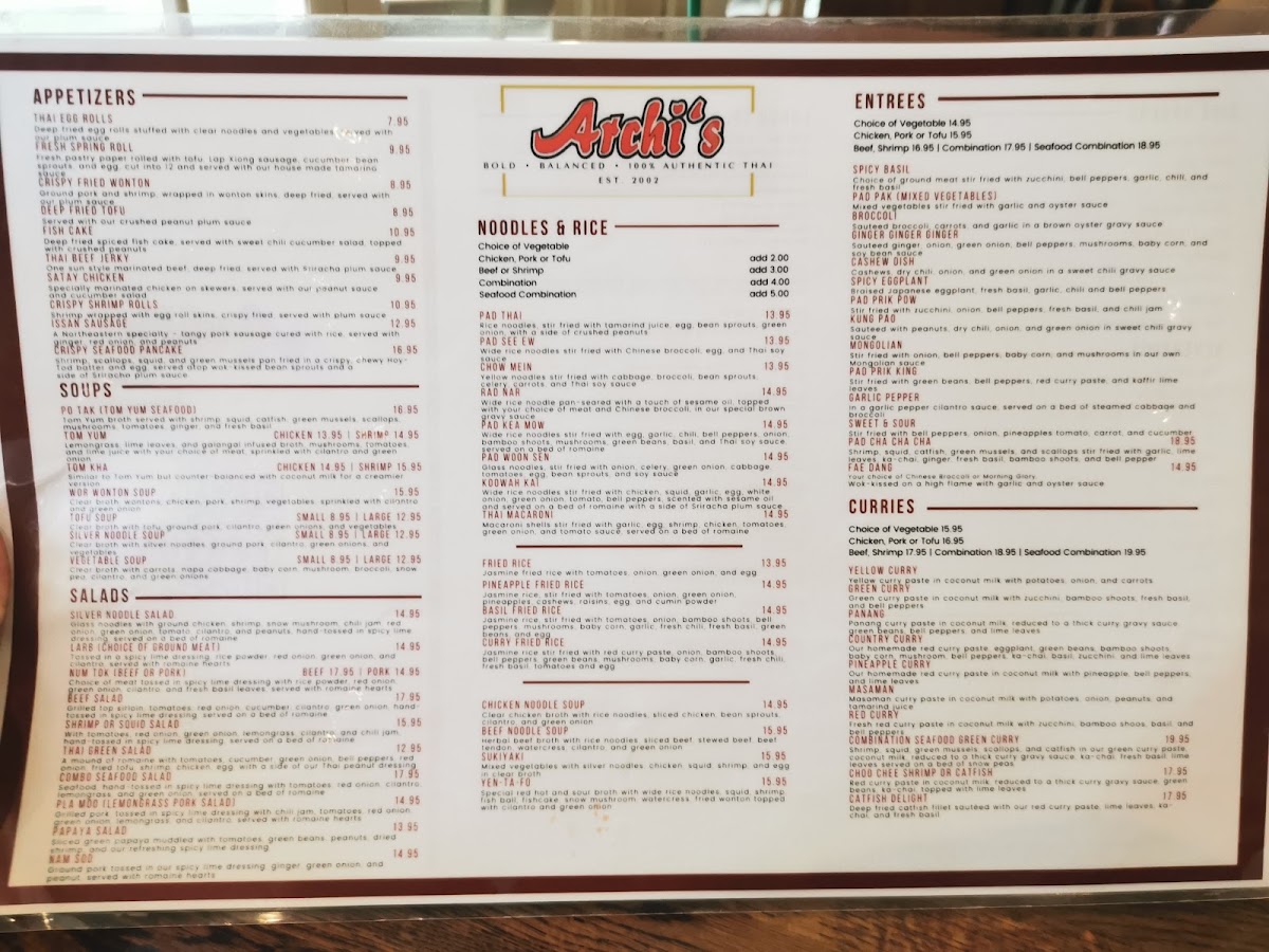 Archi's Thai Bistro - 5