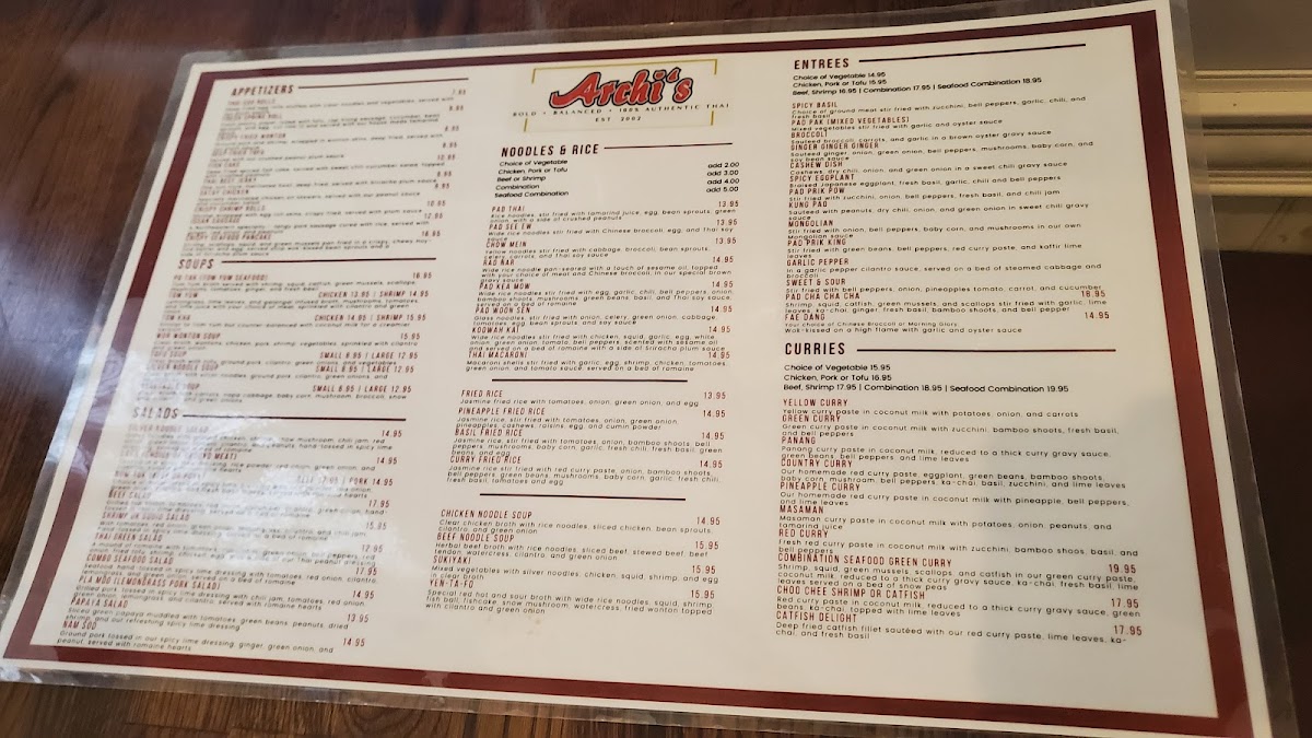 Archi's Thai Bistro - 9