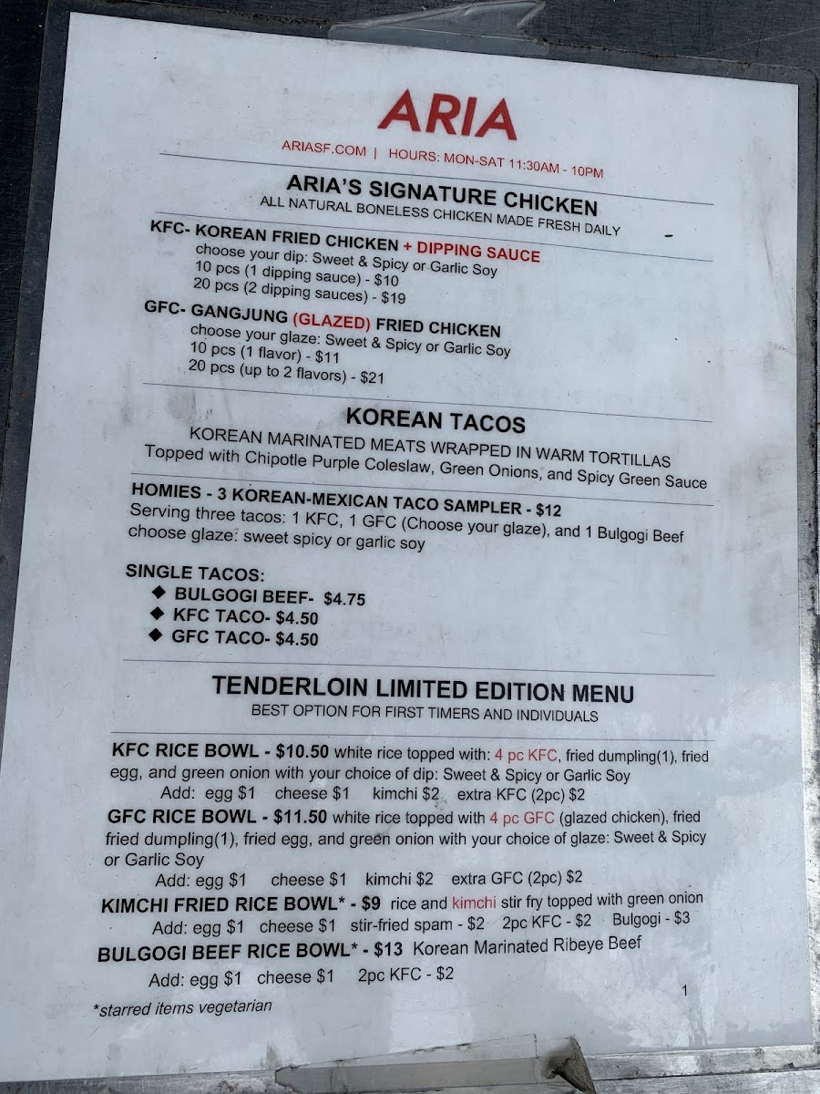 Aria Korean Street Food - 4