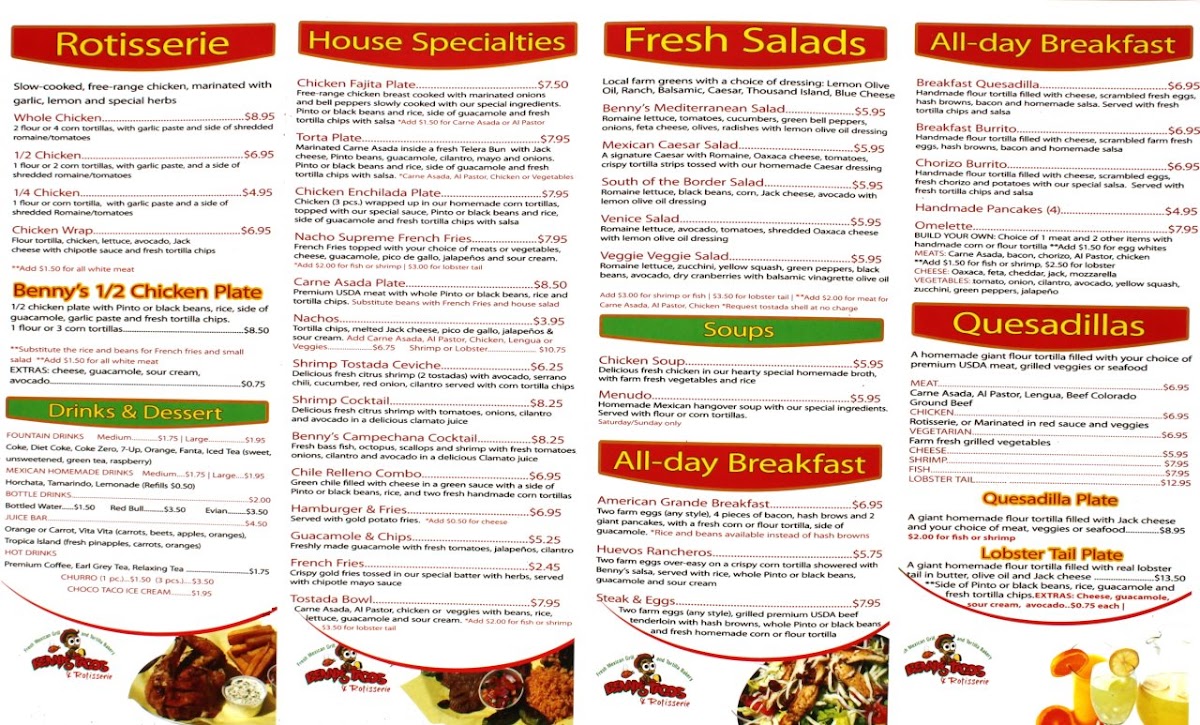 Benny's Tacos & Rotisserie Chicken in Westchester - 8