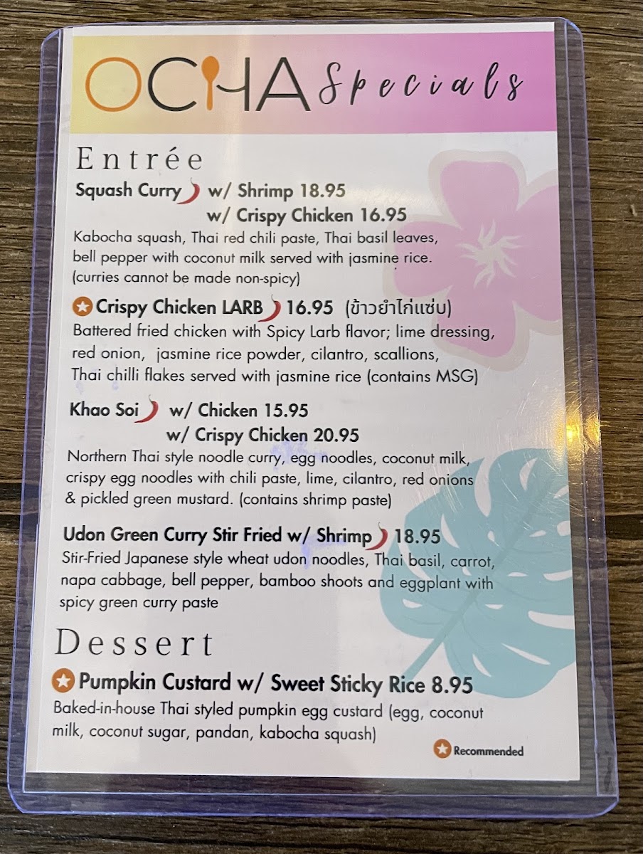 Ocha Thai Kitchen and Cafe - 4