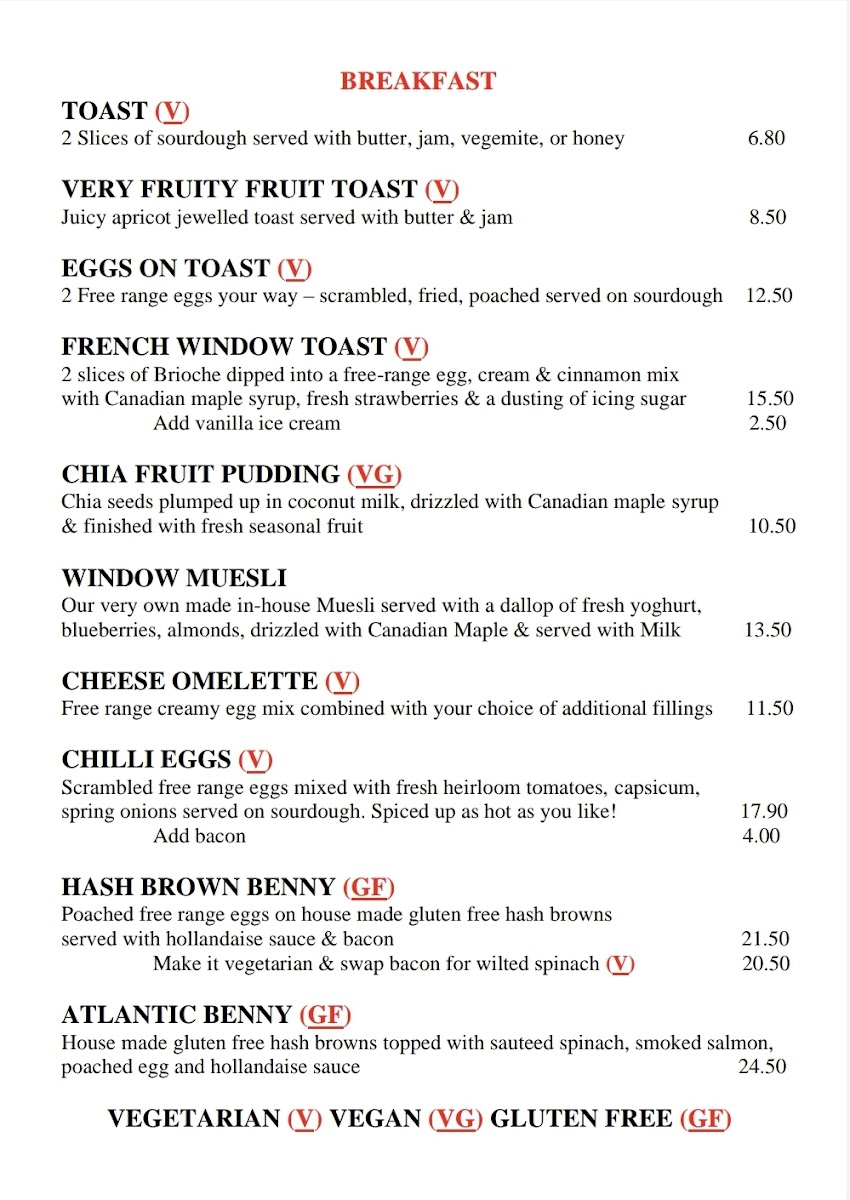 The Window Cnr Cafe - 1