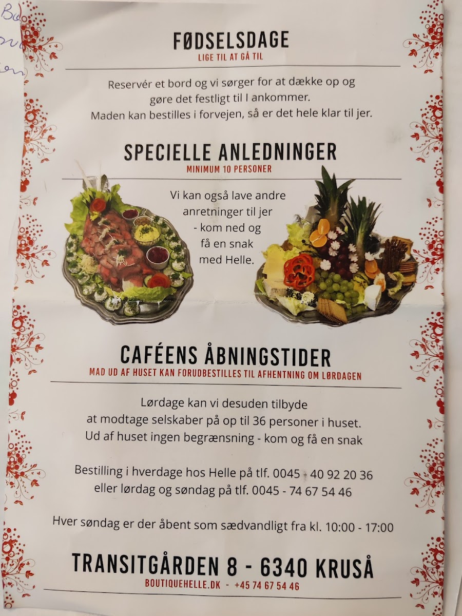 Boutique Helle, Cafe, Brugskunst & Møbler Outlet - 3