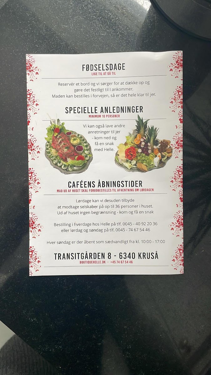 Boutique Helle, Cafe, Brugskunst & Møbler Outlet - 3