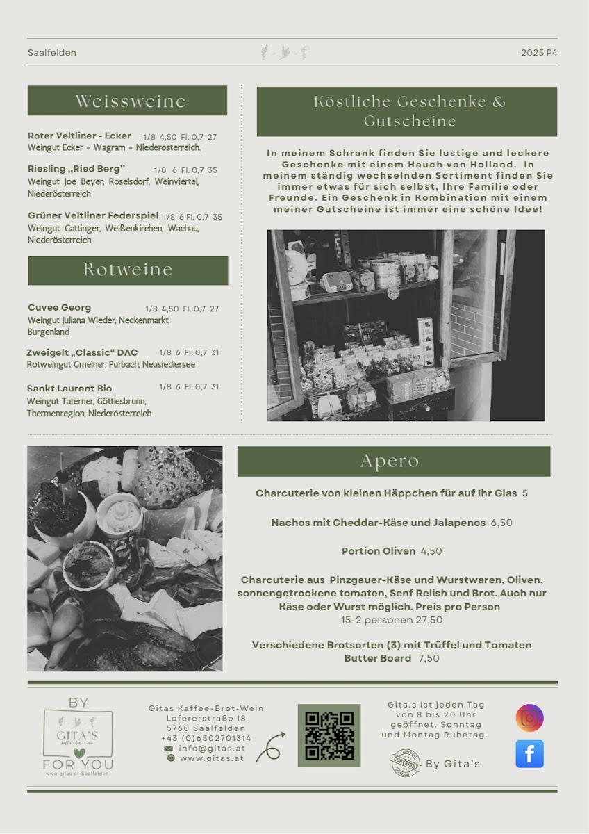 Gita's Kaffee - Brot - Wein - 3