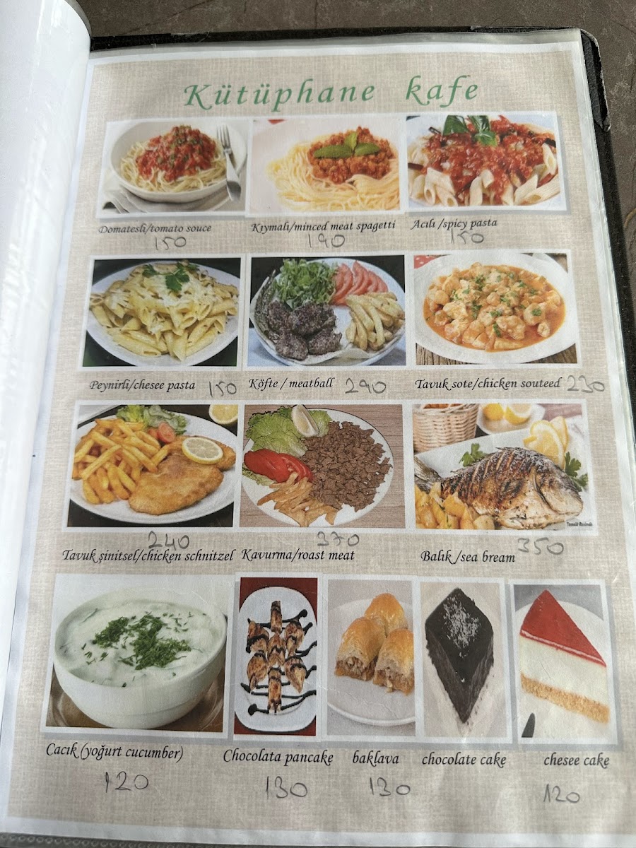 Kütüphane kafe - 1