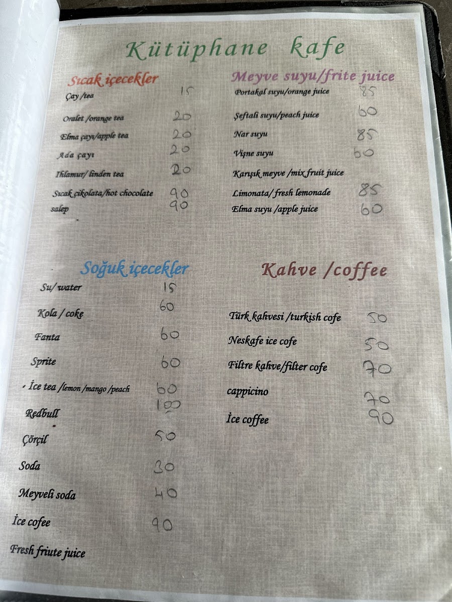 Kütüphane kafe - 2