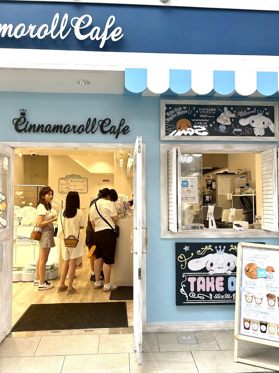 Cinnamoroll Cafe Osaka Namba Ebisubashi Store