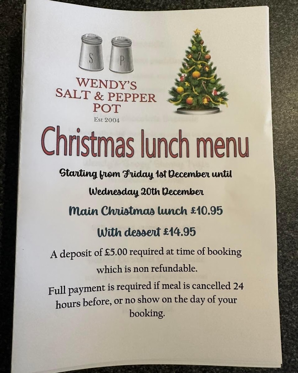 Wendy's Salt & Pepper Pot - 6