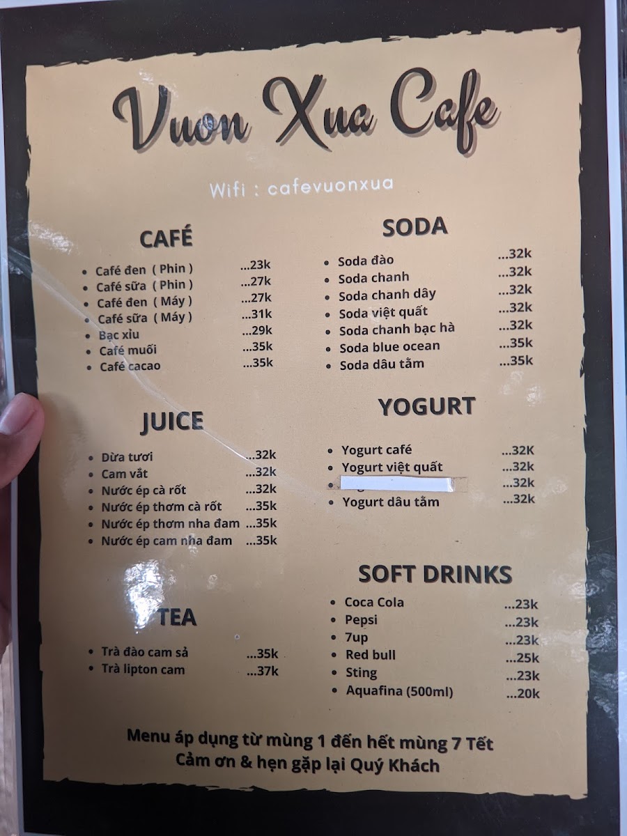 Vuon Xua Cafe - 1