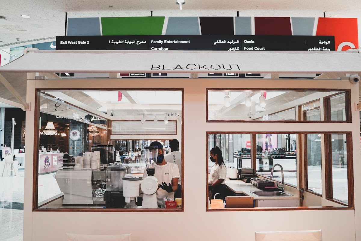 Blackout Specialty Coffee Qatar mall