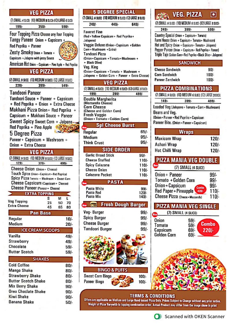 5degree coffee cafe & pizza Hall - 1